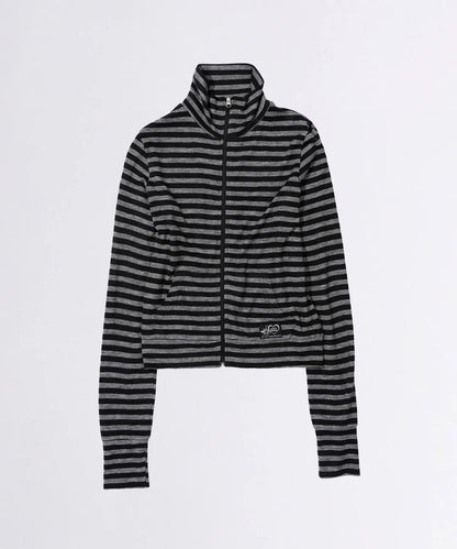 [ Pre-order ] Sculptor Light Weight Striped Jersey Gray