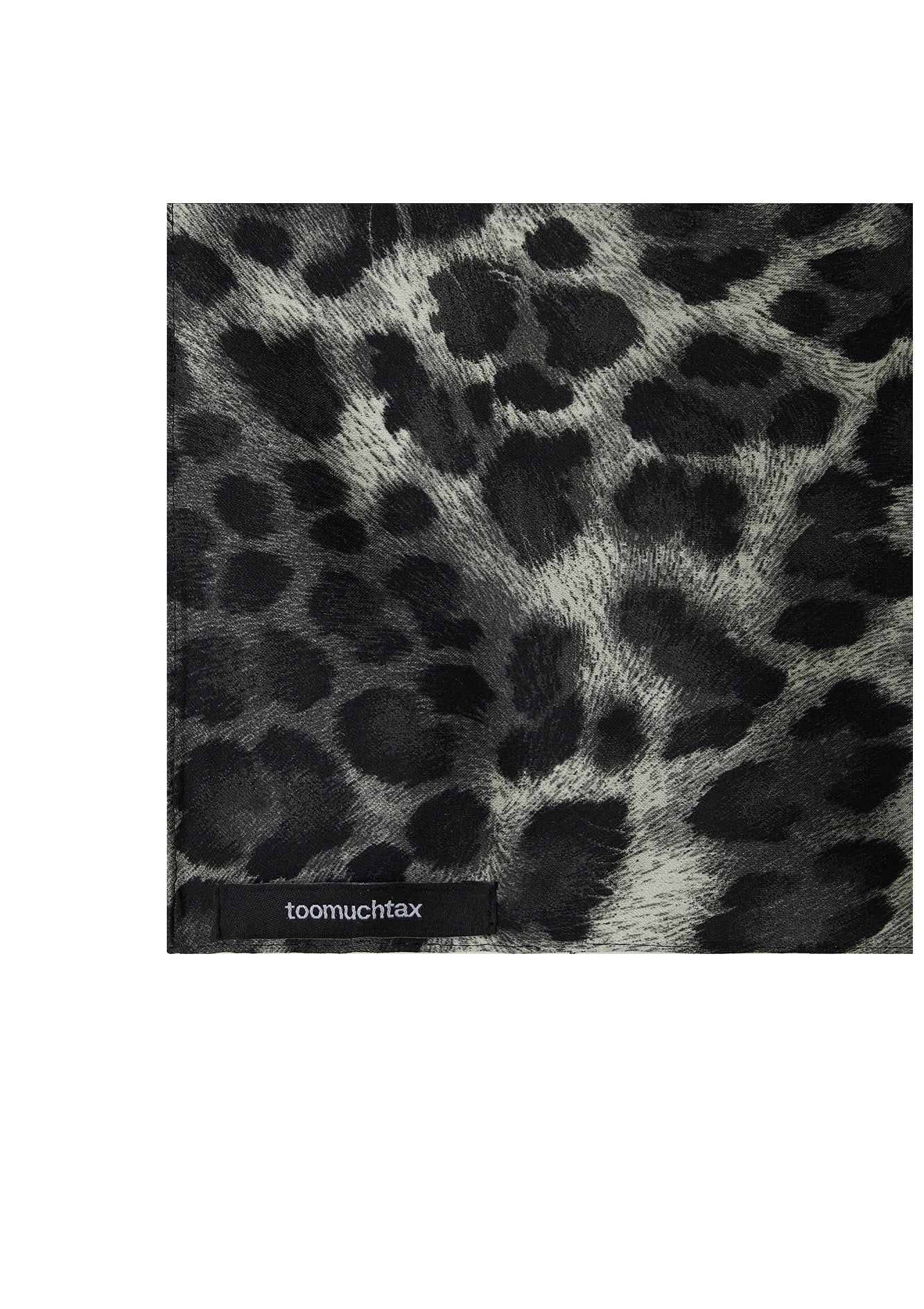 [ Pre-order ] Toomuchtax Leopard Scarf