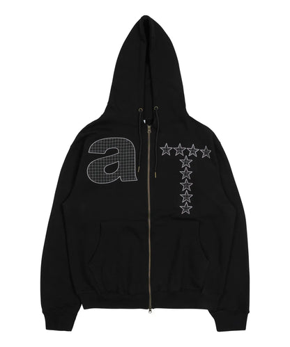 [ Pre-order ] TCM At Hoodie Zip-up (black)