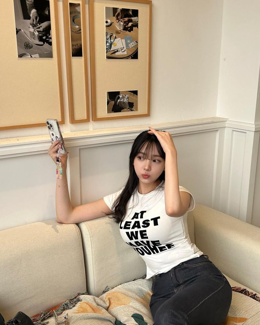 [ Joy,Karina 同款 Pre-order ] Lettering T-shirt