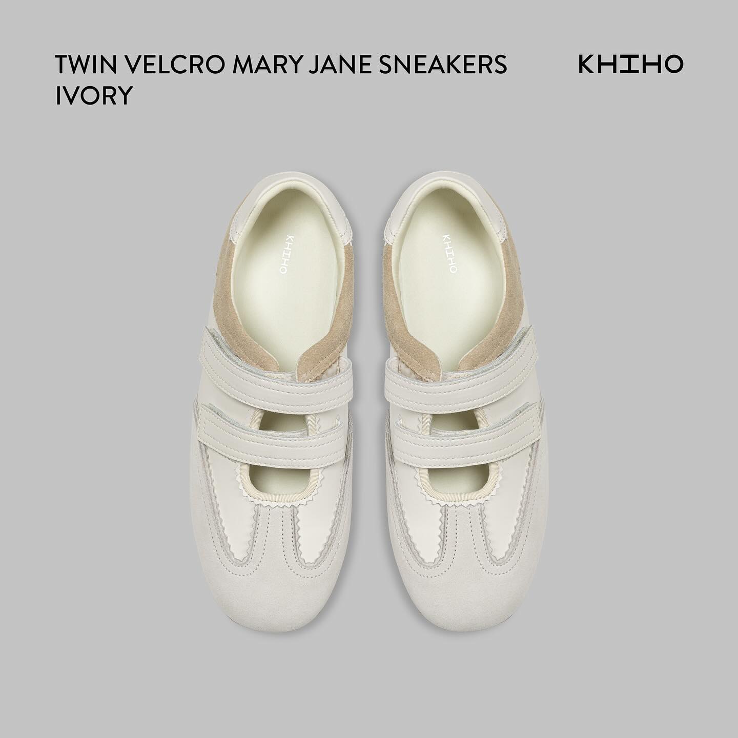 [ 🆕 Pre-order ] Twin Velcro Mary Jane Sneakers