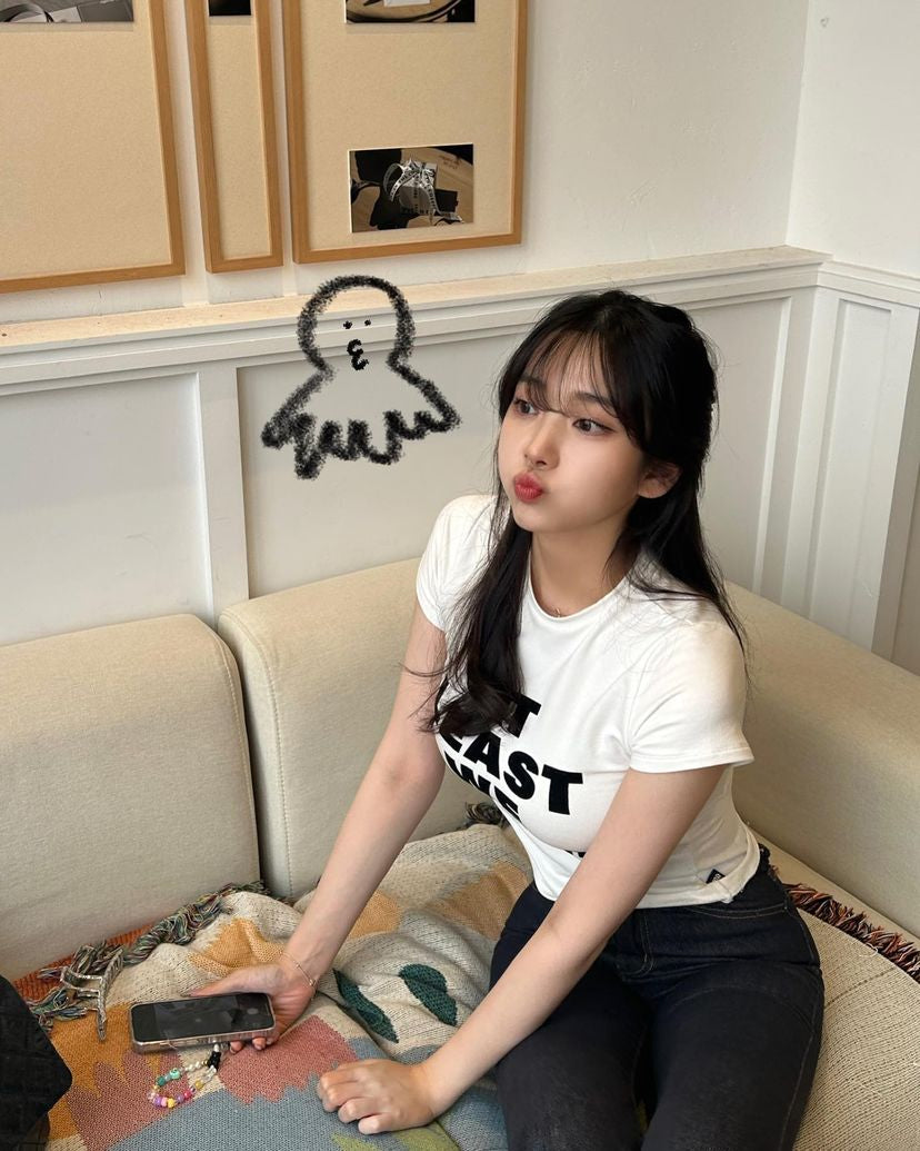 [ Joy,Karina 同款 Pre-order ] Lettering T-shirt