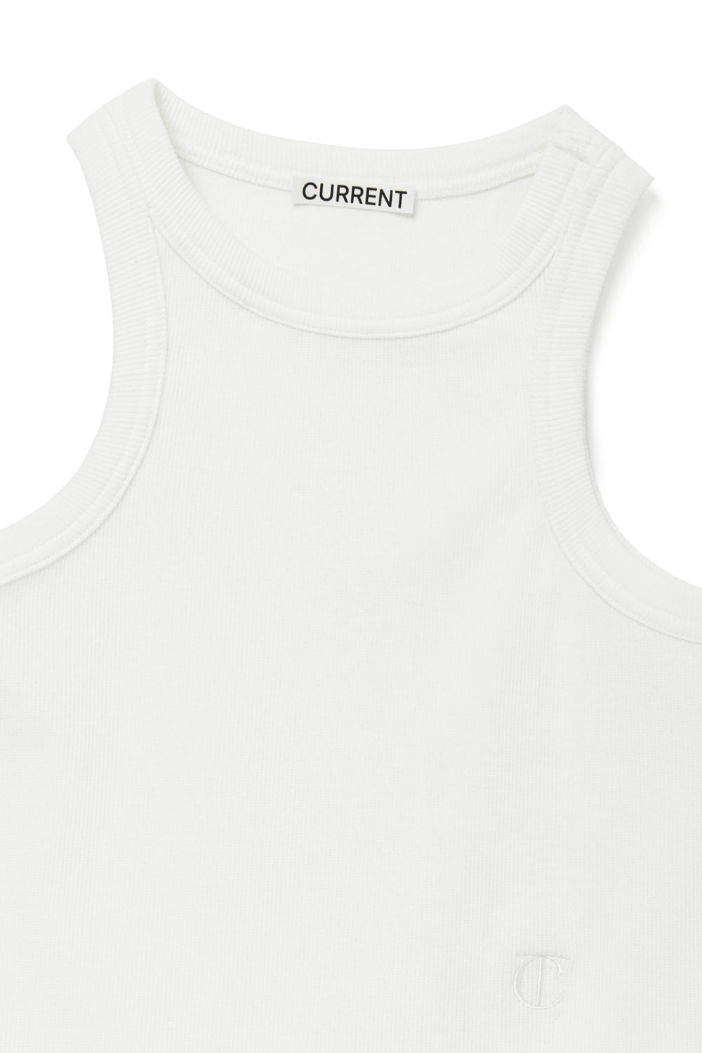 [ 現貨 ] CURRENT Symbol Ribbed Sleeveless