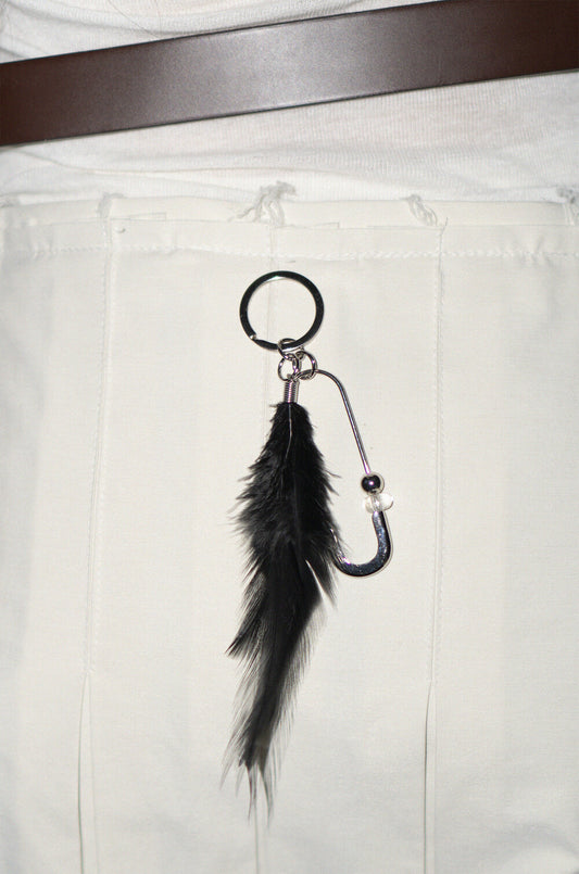 [ HANDMADE ] Ourpierre Feather Keyring