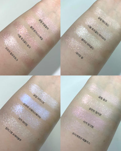 [ Somi自家牌子 ] GLYF 四色高光盤 Illuétte Highlighter Palette