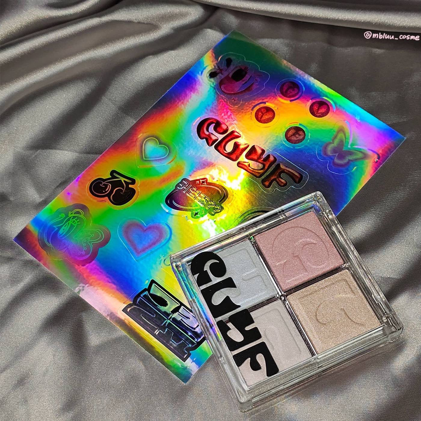 [ Somi自家牌子 ] GLYF 四色高光盤 Illuétte Highlighter Palette