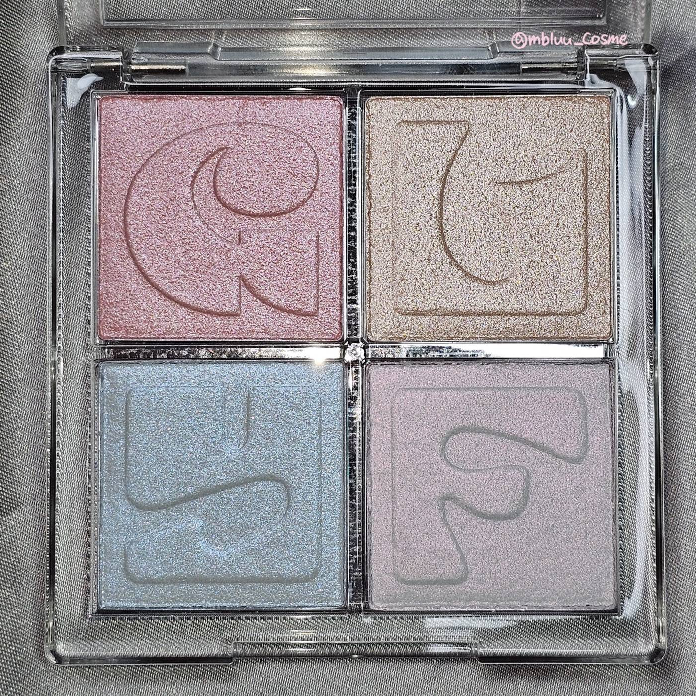 [ Somi自家牌子 ] GLYF 四色高光盤 Illuétte Highlighter Palette