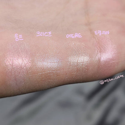 [ Somi自家牌子 ] GLYF 四色高光盤 Illuétte Highlighter Palette