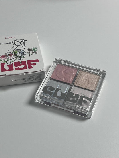 [ Somi自家牌子 ] GLYF 四色高光盤 Illuétte Highlighter Palette