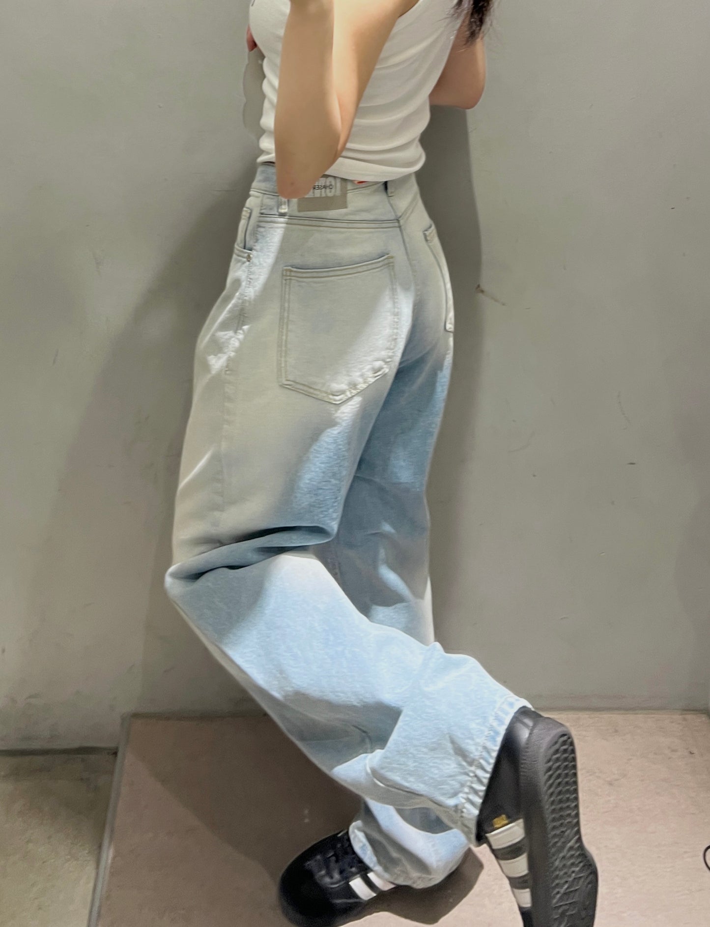 [ 已停產 KR0360 ] Denim Wide Pants