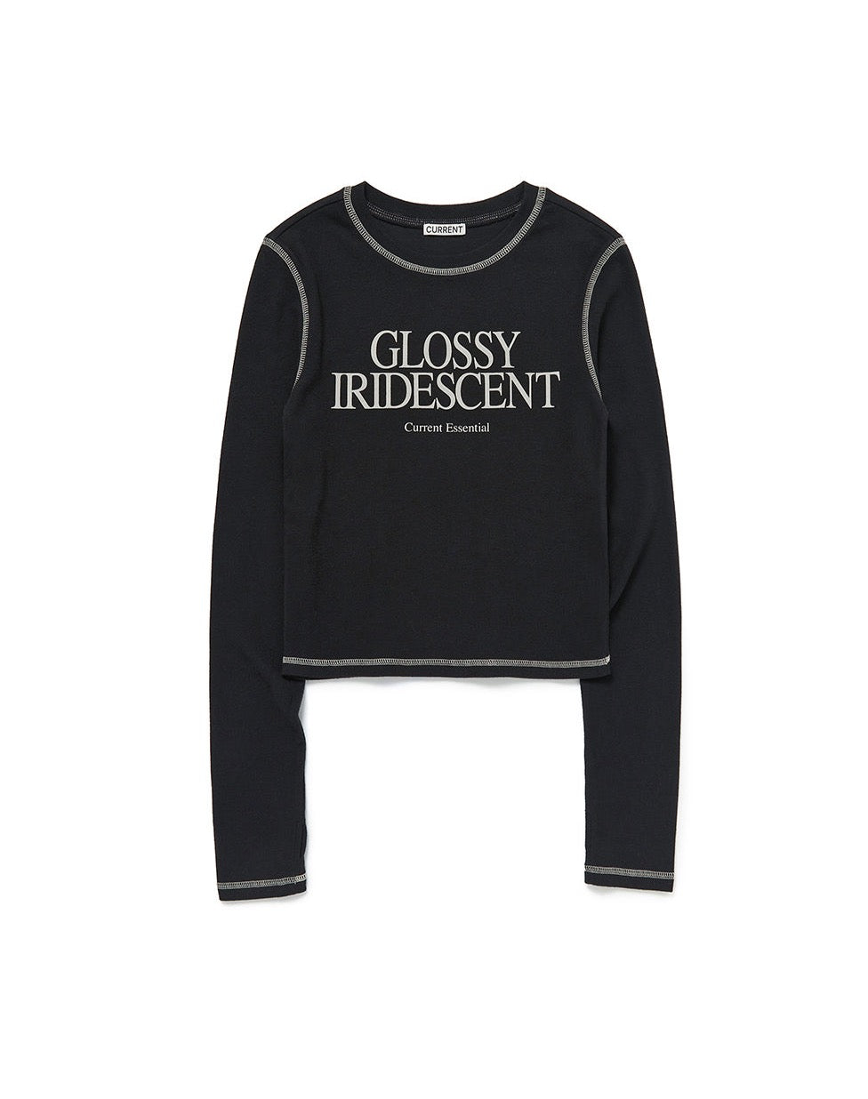 [ Pre-order ] Current Iridescent Long Sleeve Tee