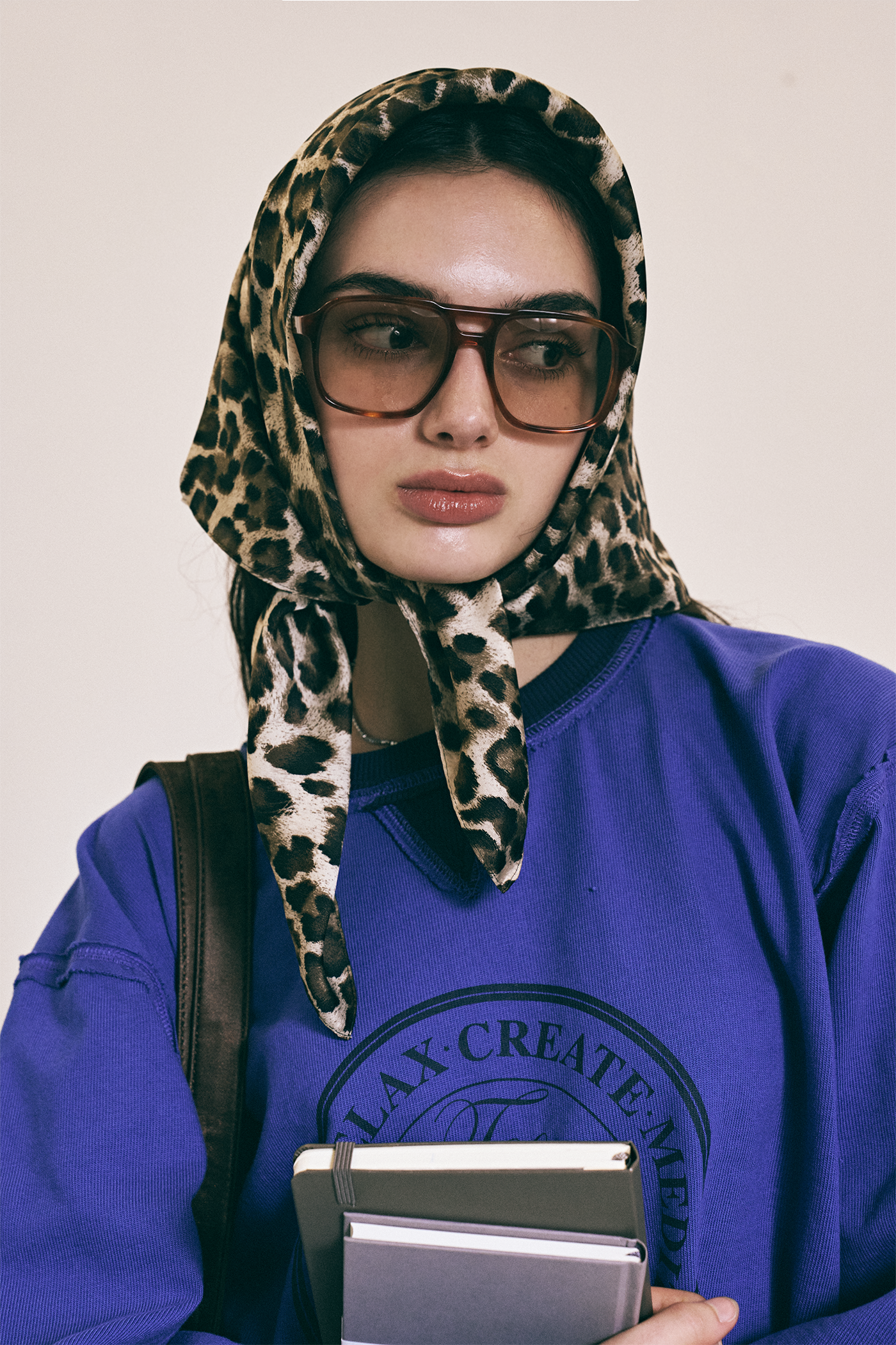 [ Pre-order ] Toomuchtax Leopard Scarf