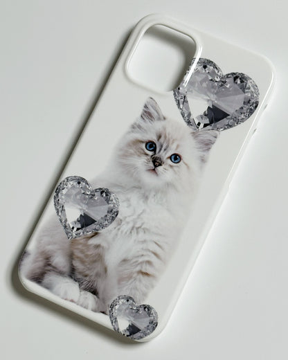 [ Pre-order ] Love Love Kitty Phone Case