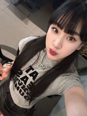 [ Joy,Karina 同款 Pre-order ] Lettering T-shirt