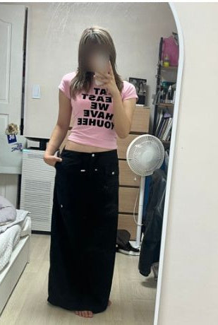 [ Joy,Karina 同款 Pre-order ] Lettering T-shirt