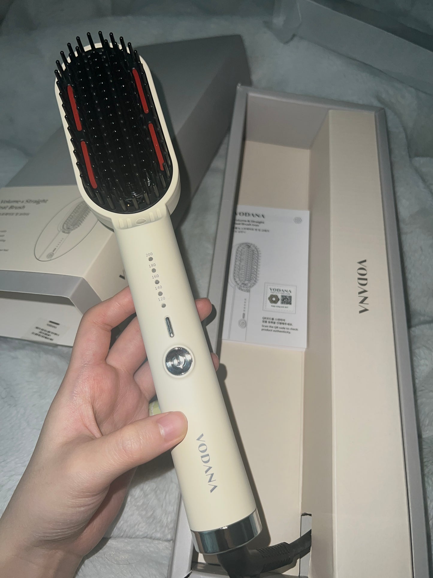 [ Pre-order ] Vodana Volume & Straight Heat Brush