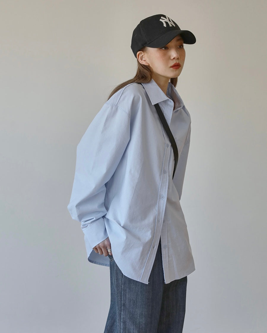 [ Pre-order ] Chaining Oversize Oxford Shirt